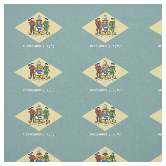 Staatsflagge Delaware Stoff (Muster)