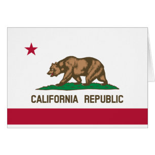 Staatsflagge der California Republic