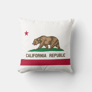 Staatsflagge der California Republic Kissen