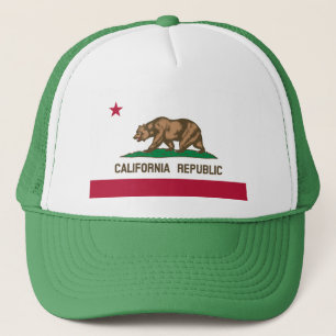 Staatsflagge der California Republic Truckerkappe