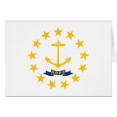 Staatsflagge der Insel Rhode (Vorderseite (Horizontal))