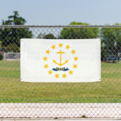 Staatsflagge der Insel Rhode Banner (Insitu)