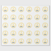 Staatsflagge der Insel Rhode Geschenkpapier (Flach)