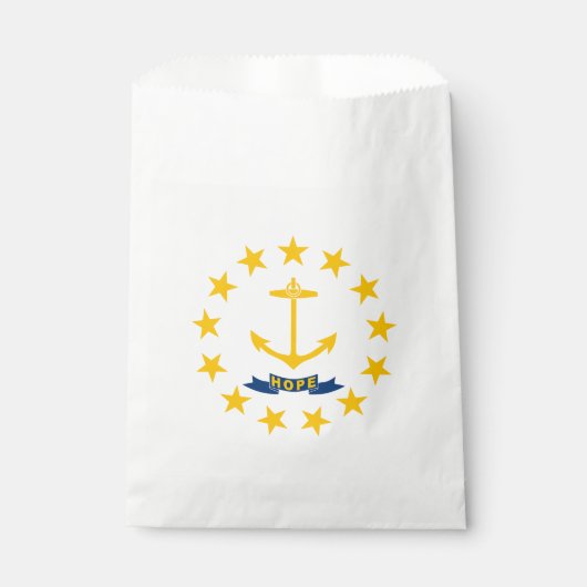 Staatsflagge der Insel Rhode Geschenktütchen (Vorderseite)