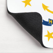 Staatsflagge der Insel Rhode Mousepad (Ecke)