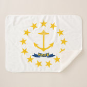 Staatsflagge der Insel Rhode Sherpadecke (Vorderseite (Horizontal))