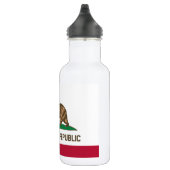 Staatsflagge der Republik Kalifornien Edelstahlflasche (Rechts)