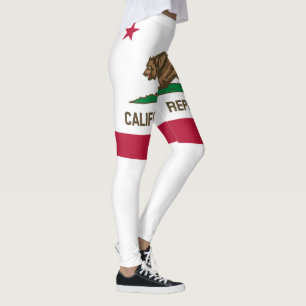 Staatsflagge der Republik Kalifornien Leggings