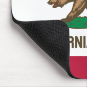 Staatsflagge der Republik Kalifornien Mousepad (Ecke)
