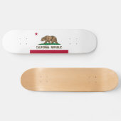 Staatsflagge der Republik Kalifornien Skateboard (Horizontal)