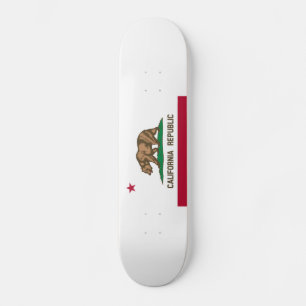 Staatsflagge der Republik Kalifornien Skateboard