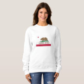 Staatsflagge der Republik Kalifornien Sweatshirt (Vorne ganz)