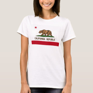 Staatsflagge der Republik Kalifornien T-Shirt