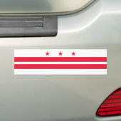 Staatsflagge der Washington DC Autoaufkleber (Auf Auto)