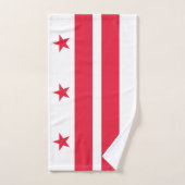 Staatsflagge der Washington DC Badhandtuch Set (Handtuch)