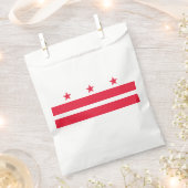 Staatsflagge der Washington DC Geschenktütchen (Ausgeschnitten)