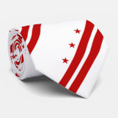 Staatsflagge der Washington DC Krawatte (Gerollt)