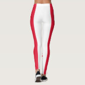 Staatsflagge der Washington DC Leggings (Rückseite)