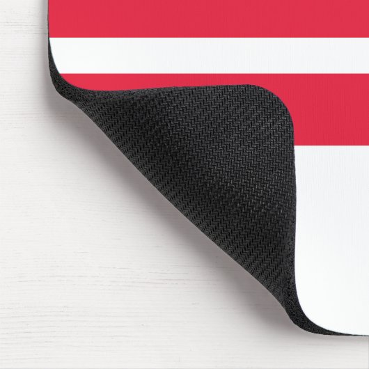 Staatsflagge der Washington DC Mousepad (Ecke)