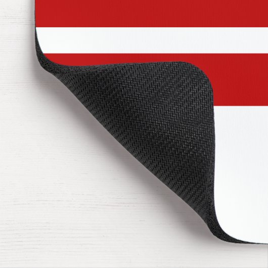 Staatsflagge der Washington DC Mousepad (Ecke)