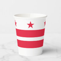 Staatsflagge der Washington DC