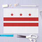 Staatsflagge der Washington DC Seidenpapier (Handwerk)