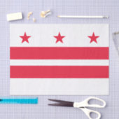 Staatsflagge der Washington DC Seidenpapier (Handwerk)
