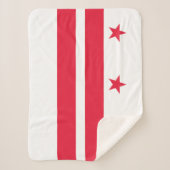 Staatsflagge der Washington DC Sherpadecke (Vorderseite)
