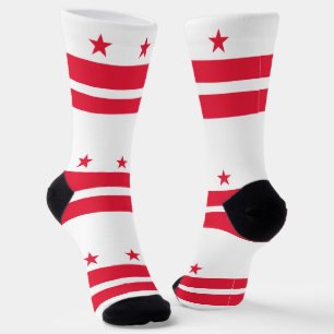 Staatsflagge der Washington DC Socken