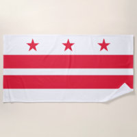 Staatsflagge der Washington DC