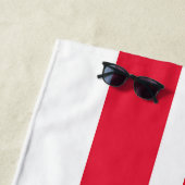 Staatsflagge der Washington DC Strandtuch (Beispiel)