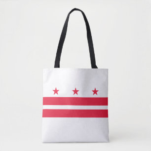 Staatsflagge der Washington DC Tasche