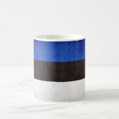 Staatsflagge Estlands Kaffeetasse (Mittel)
