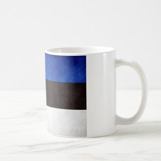Staatsflagge Estlands Kaffeetasse (Rechts)