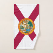 Staatsflagge Florida Badhandtuch Set (Handtuch)