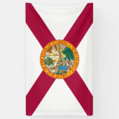 Staatsflagge Florida Banner (Vertikal)