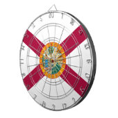 Staatsflagge Florida Dartscheibe (Vorderseite rechts)