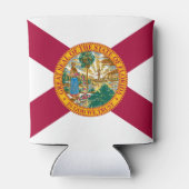 Staatsflagge Florida Dosenkühler (Rückseite)