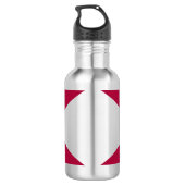 Staatsflagge Florida Edelstahlflasche (Rückseite)