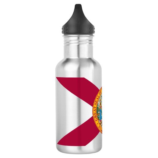 Staatsflagge Florida Edelstahlflasche (Links)