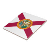 Staatsflagge Florida Fliese (Seite)