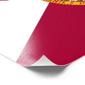 Staatsflagge Florida Fotodruck (Ecke)