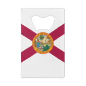 Staatsflagge Florida Geldbeutel Flaschenöffner (Rückseite)