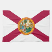 Staatsflagge Florida Geschirrtuch (Horizontal)