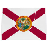 Staatsflagge Florida Große Geschenktüte (Vorderseite)