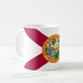 Staatsflagge Florida Kaffeetasse (Vorderseite Links)