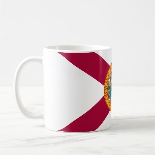 Staatsflagge Florida Kaffeetasse (Links)