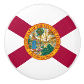 Staatsflagge Florida Keramikknauf (Vorderseite)