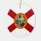 Staatsflagge Florida Keramikornament (Links)