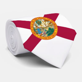 Staatsflagge Florida Krawatte